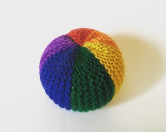 Boule et hochet d’arc-en-ciel