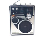 Vintage Toshiba Transistor Radio RP-1660MC FM AM cb Weather 4 Band Not Working