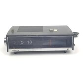 Vintage Sony Tfm-C590 Digimatic FM AM Solid State Flip Clock Radio For PARTS, Retro Home Decor Vtg Electronics Man Cave Gift