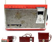 For Repair Vintage Emerson Transistor Radio Eldorado Mid Century Modern MCM Not Working