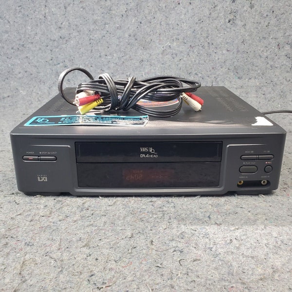 LXI Series 580 VCR Video Cassette Recorder Player No Remote VHS Sears Working