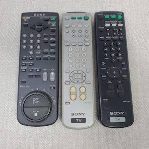 Sony Lot Rm-Y-195 Remote Control RM-Y165 RMT-V102 Tv Dvd Bundle OEM Genuine Used