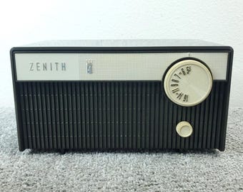 ゼニス真空管ラジオ J506C AM ミッドセンチュリーモダンヴィンテージ