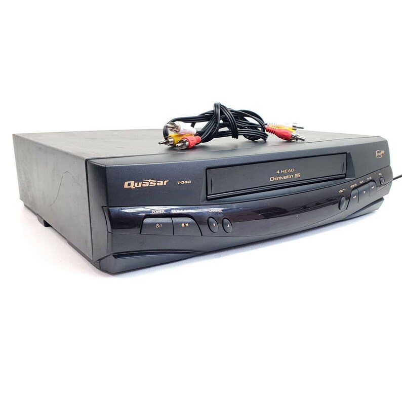 Vintage Quasar VCR VHS Tape Player Recorder 4 Head Hifi Etsy Ireland