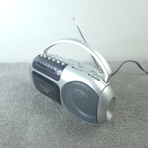 Vintage Emerson PS6429 Kassettspelare Inspelare Bärbar AM/FM Radio 1990-talets Fungerar bild 5