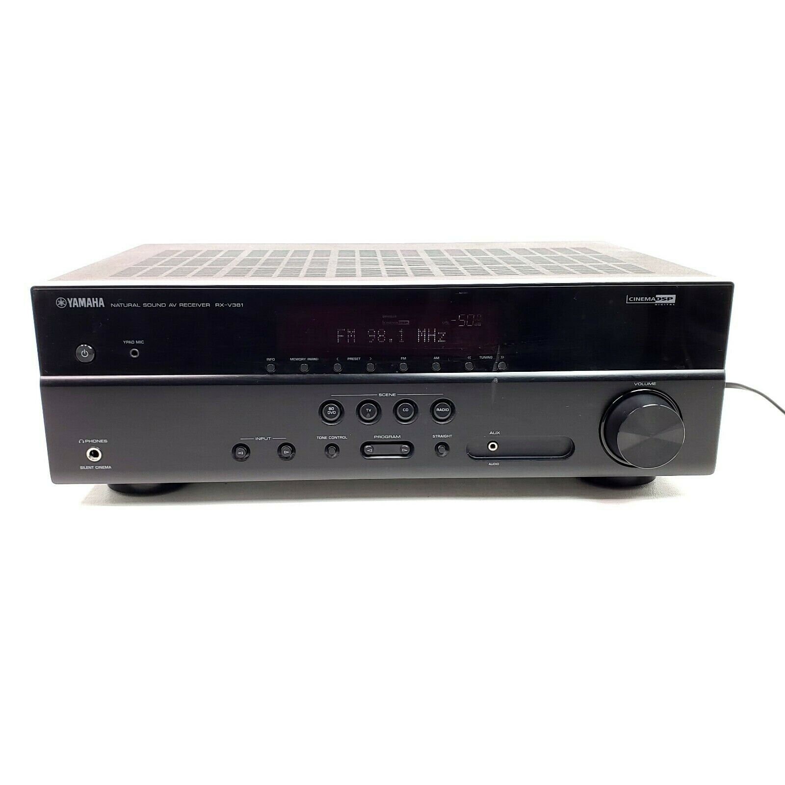 Yamaha RX-V381 5.1 Channel 4K Ultra HD AV Home Theater Stereo 
