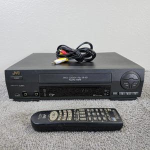 JVC HR-VP48U VCR Pro-Cision Video Cassette Recorder Vintage With Remote