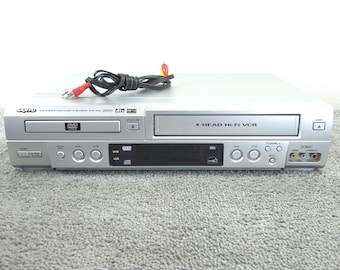 Sanyo DVW6100 DVD VCR Combo 4 Head Hi Fi Stereo VHS Player Recorder, No Remote, Tested Working