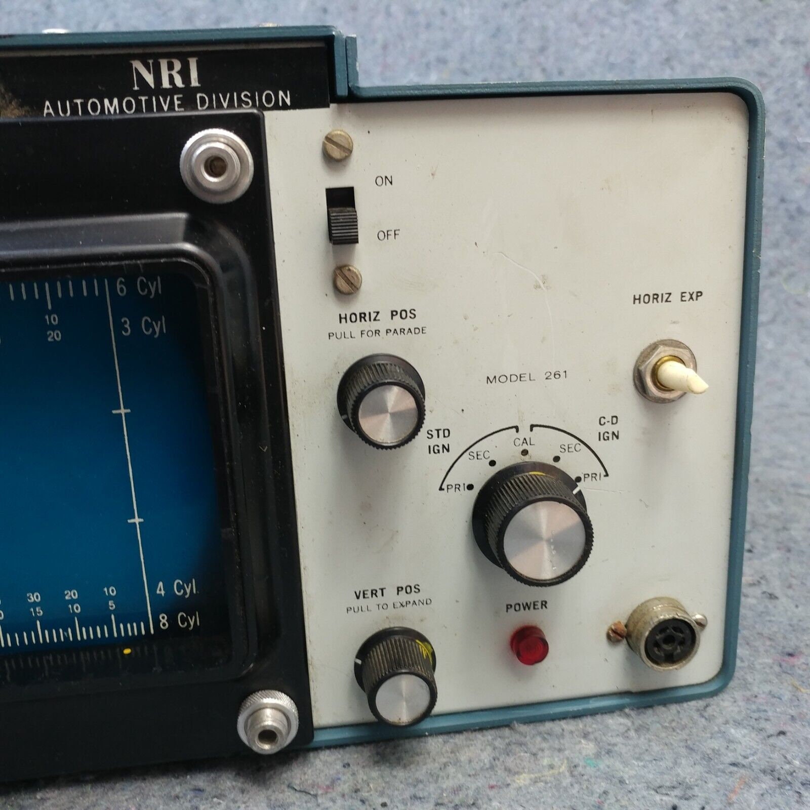 Heathkit CO1015 Oscilloscope Engine Ignition Analyzer Vintage Tester