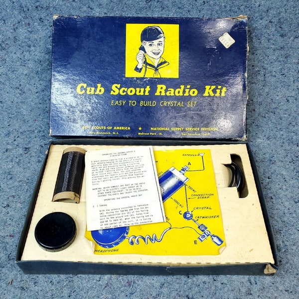 Crystal Radio Kit Etsy