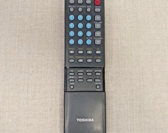 Toshiba Remote Control CT-9595 TV Vcr Controller Genuine OEM Gray Vintage