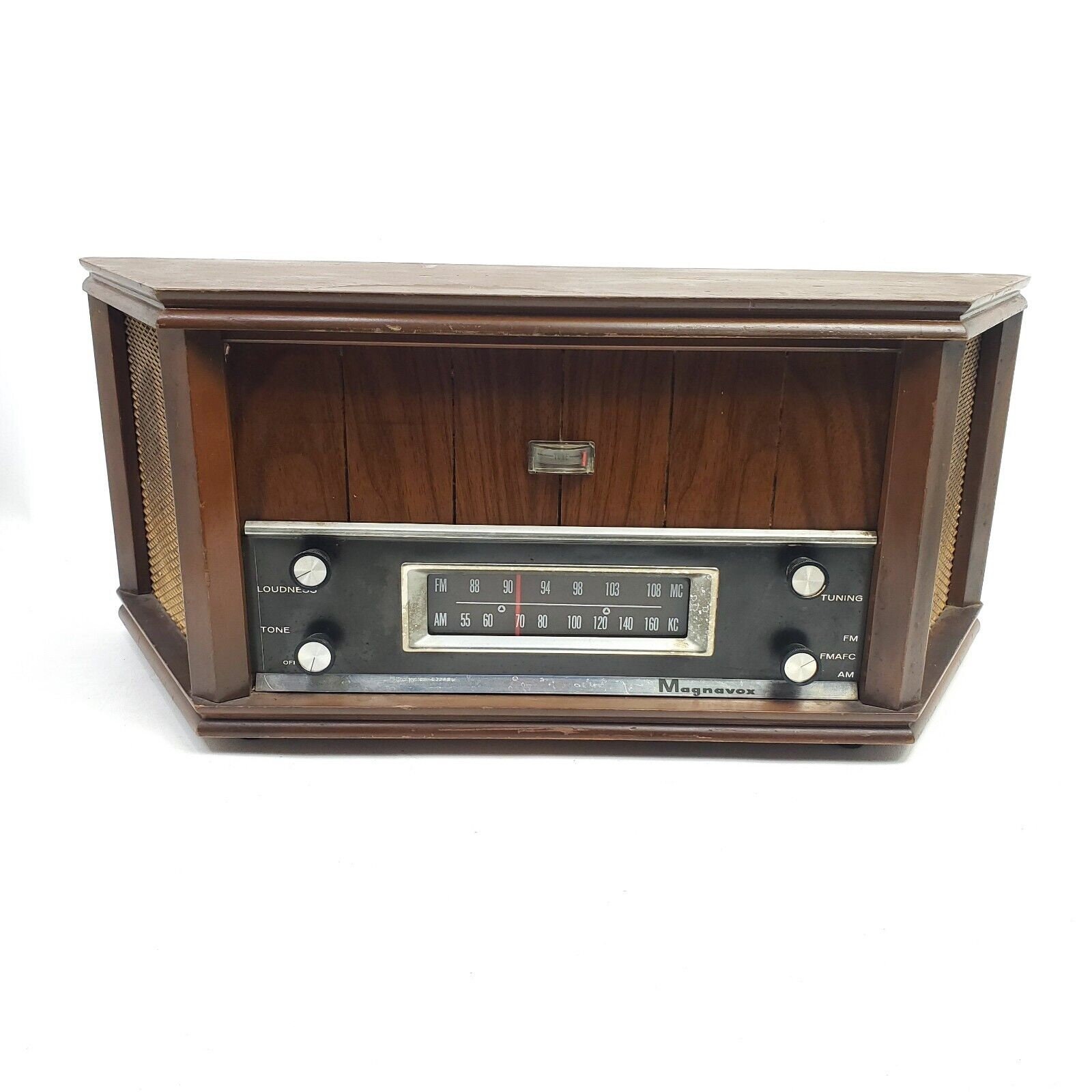 Magnavox Tube Radio AM FM Wood Brown 1960's Etsy