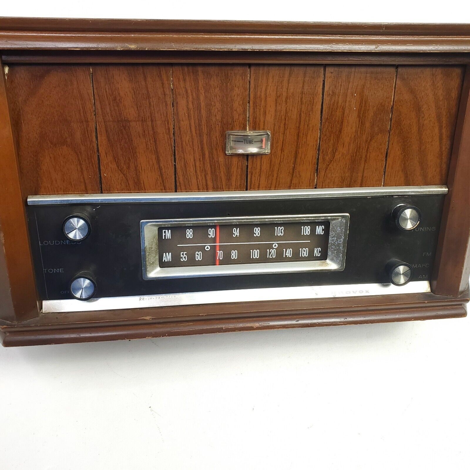 Magnavox Tube Radio AM FM Wood Brown 1960's Etsy