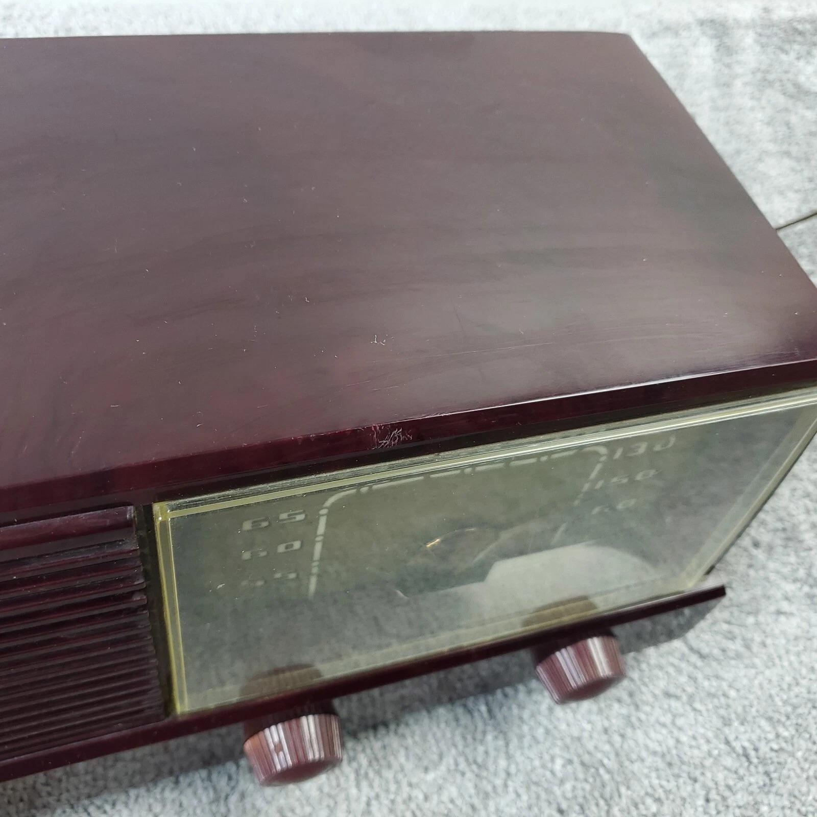 真空管ラジオ ゼネラル・エレクトリック真空管ラジオ モデル414 GE AM ヴィンテージ
