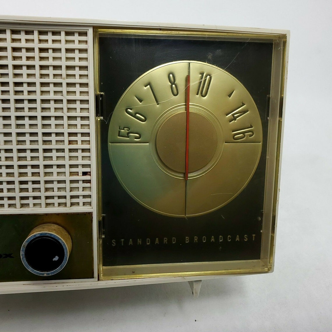 Vintage Magnavox R hrenuhr Radio C5 Ivory MCM 1950er Jahre Etsy