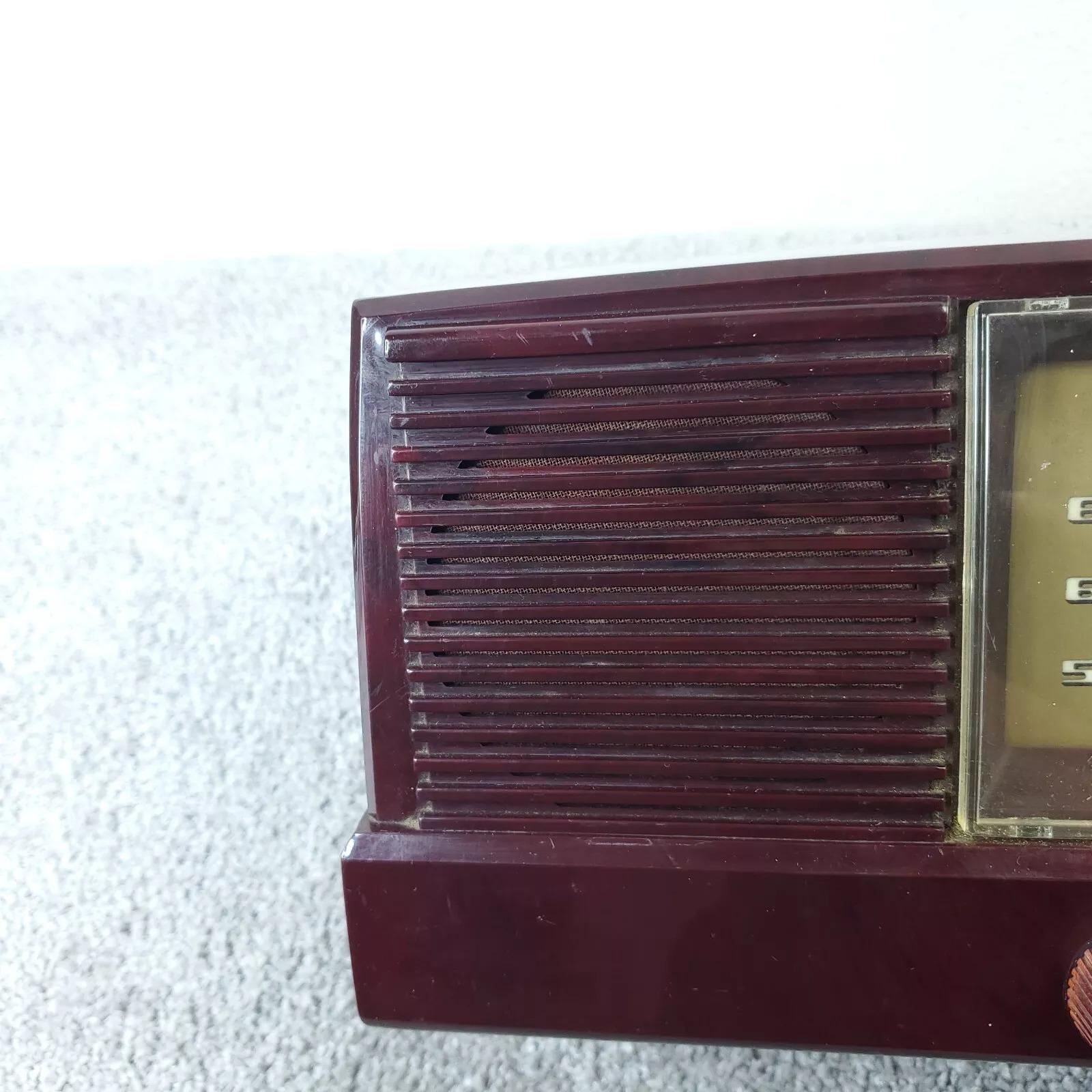 ビンテージ ゼネラル エレクトリック 真空管ラジオ モデル 414 AM GE