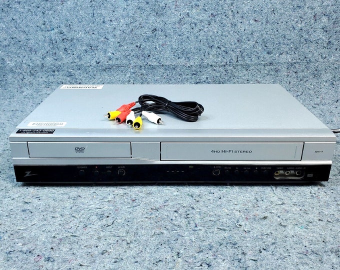 Zenith DVD/VCR Combo VHS Tape Player Recorder Hifi Stereo XBV713 No Remote Etsy