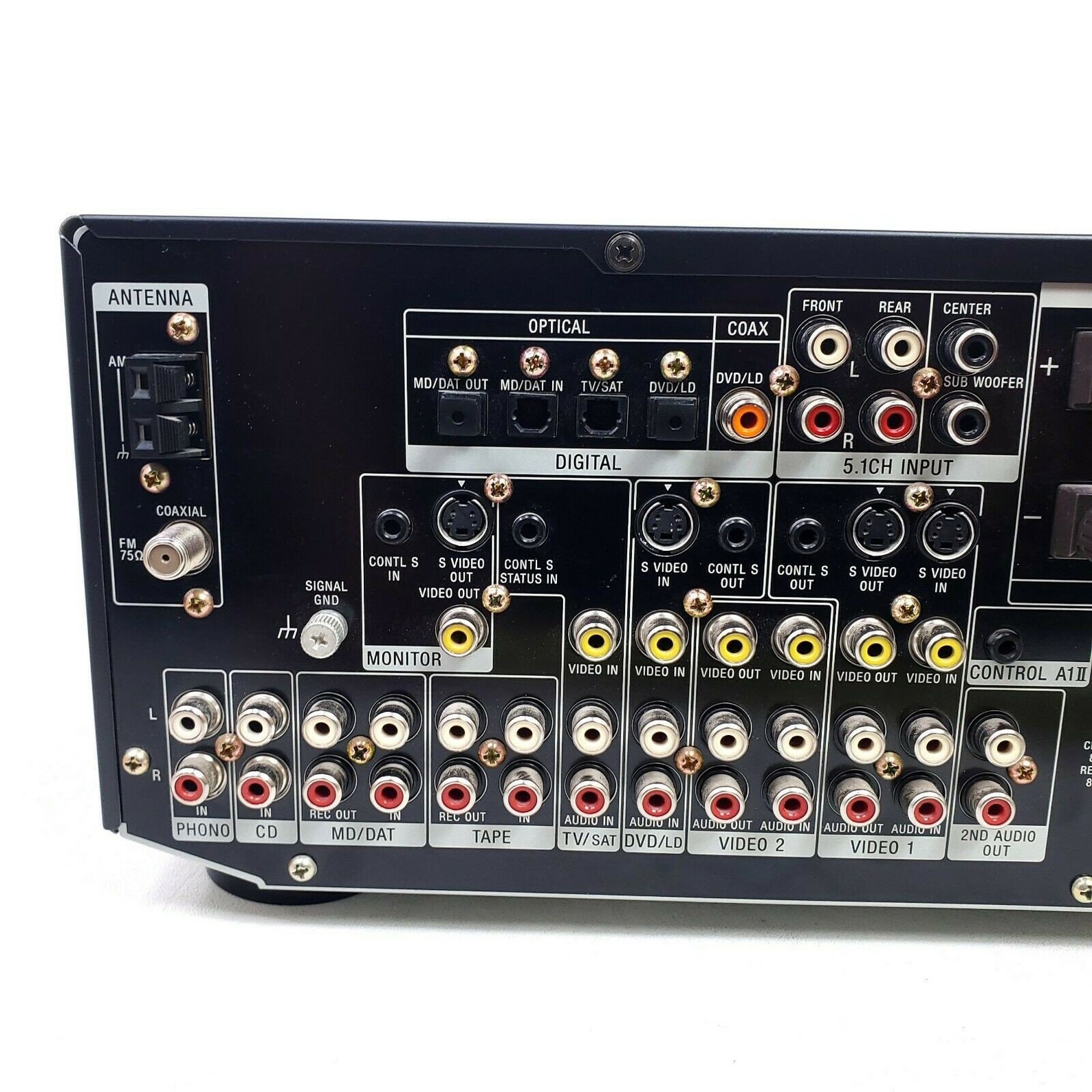 Vintage Sony Receiver STRDE935 5.1 Channel 100W AM/FM Video Etsy