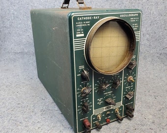 DuMont Laboratories Inc Vintage Cathode-Ray Oscillograph Type 274 Not Working