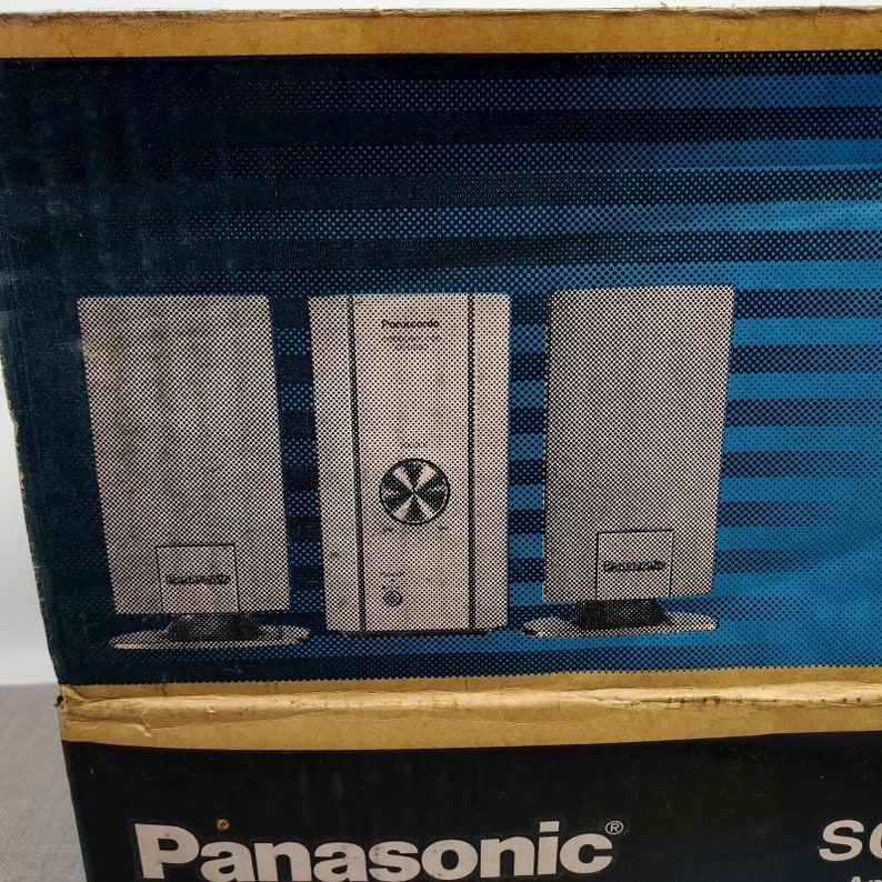 Panasonic Amplifier Speaker System SCHDX2 for Home Stereo Etsy