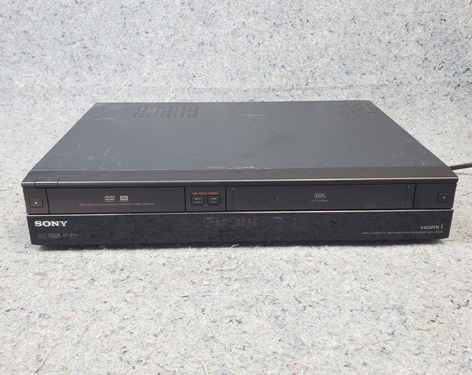 SONY RDRVX535 Vcr Vhs Combo Player Dvd Recorder 1080p Upscale HDMI Not