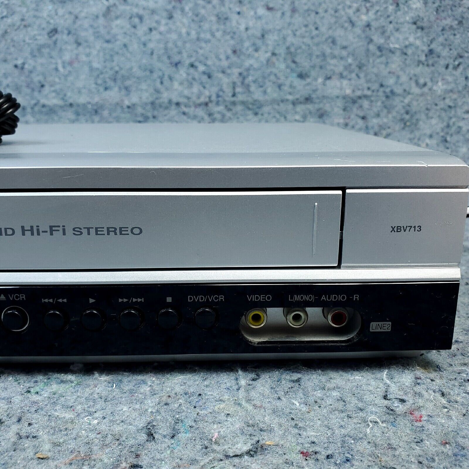 Zenith DVD/VCR Combo VHS Tape Player Recorder Hifi Stereo XBV713 No