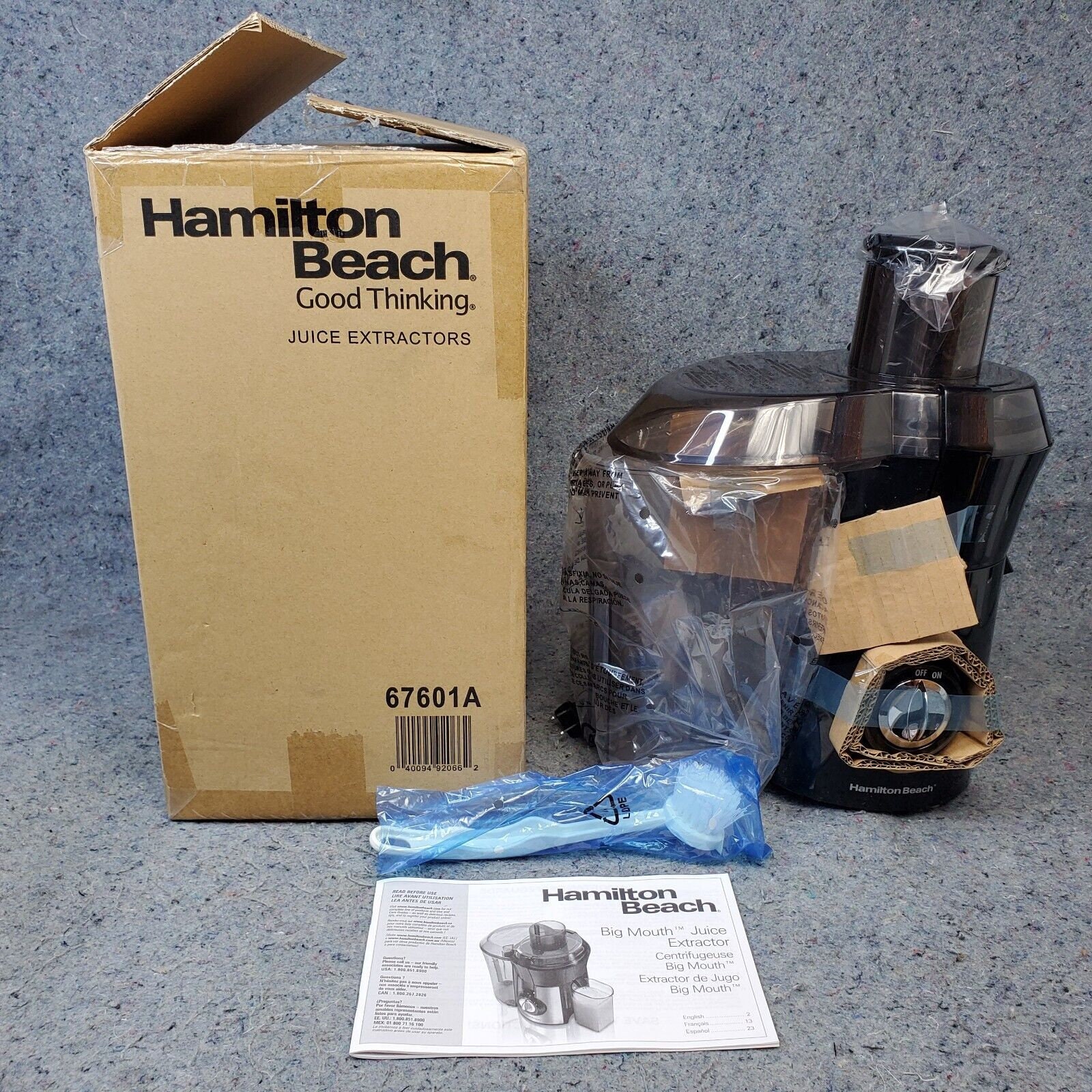 Hamilton beach good 2024 thinking juice extractor