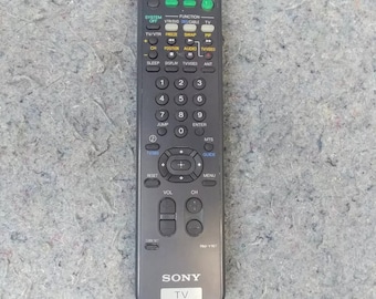 Vintage Sony Remote Control Model RM-Y167 TV Television For KV36FV1