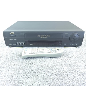 JVC HR-VP682U VCR Pro-Cision Hi Fi Video Cassette Recorder Vintage With Remote