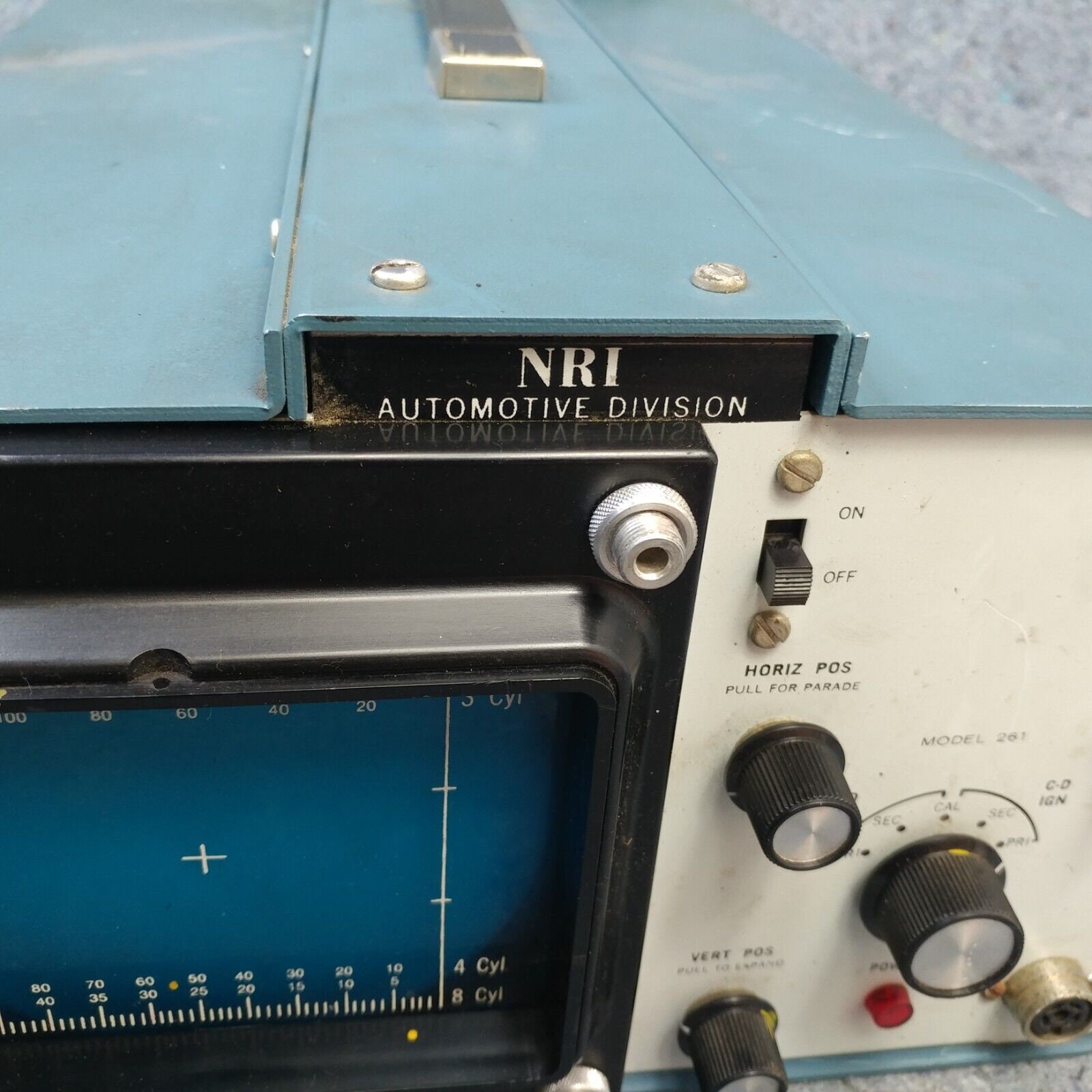 Heathkit CO1015 Oscilloscope Engine Ignition Analyzer Vintage Asis