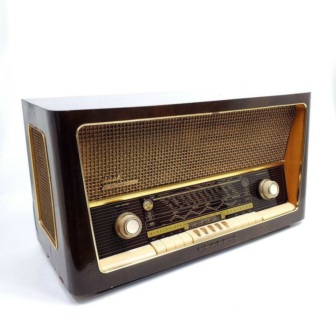 Rare Vintage Grundig Tube Radio West Germany 3068 AM FM Hi-fi - Etsy