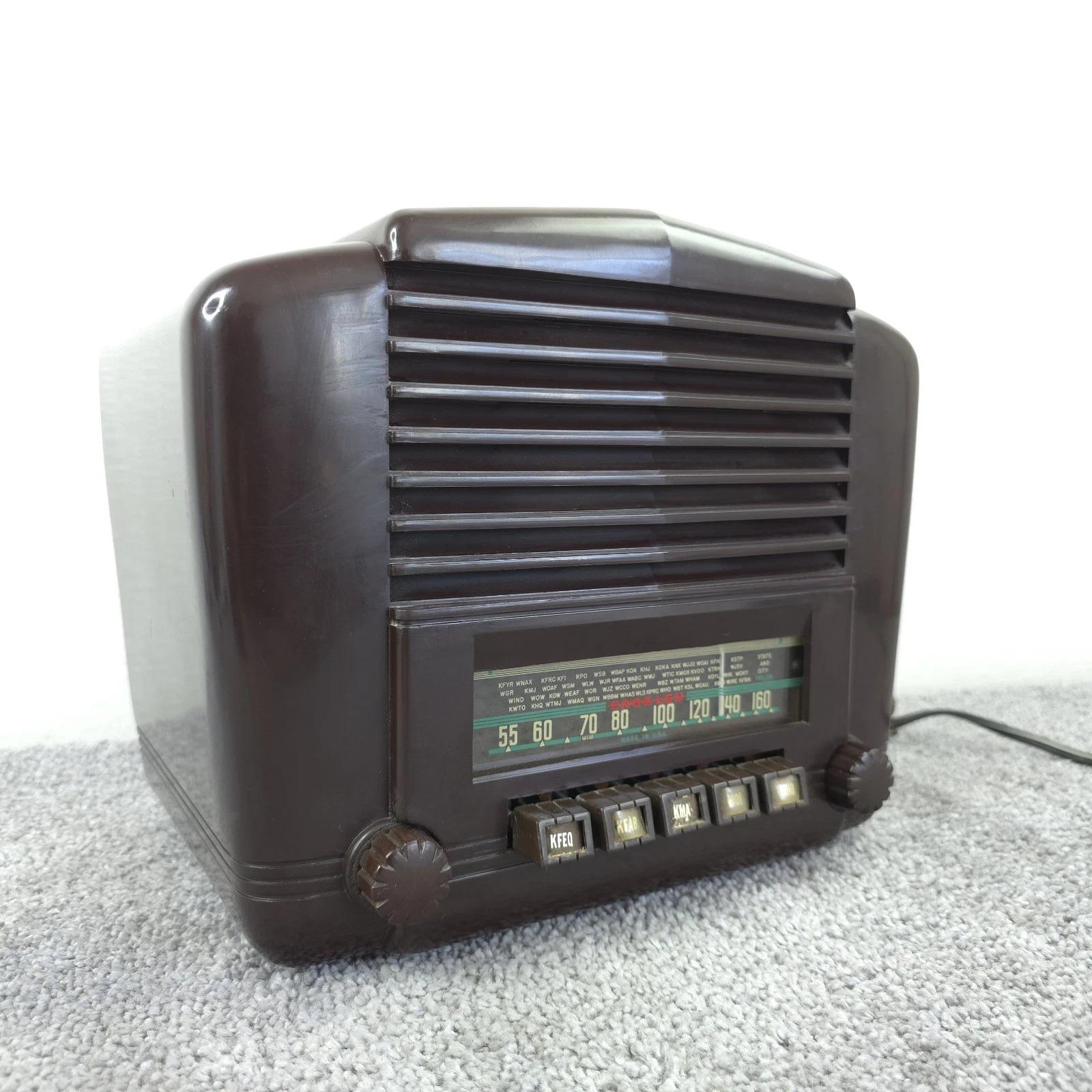 CROSLEY‼️アメリカ製‼️1978年製‼️ヴィンテージ‼️真空管ラジオ‼️ Vintage crosley radio - Etsy 日本
