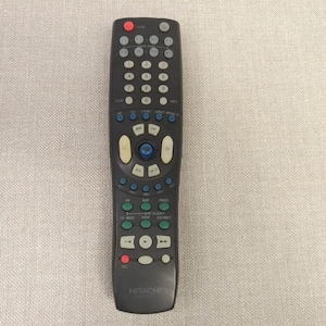 Vintage Hitachi CLU-5725TSI Remote Control Tv/DVD Original Genuine OEM Used