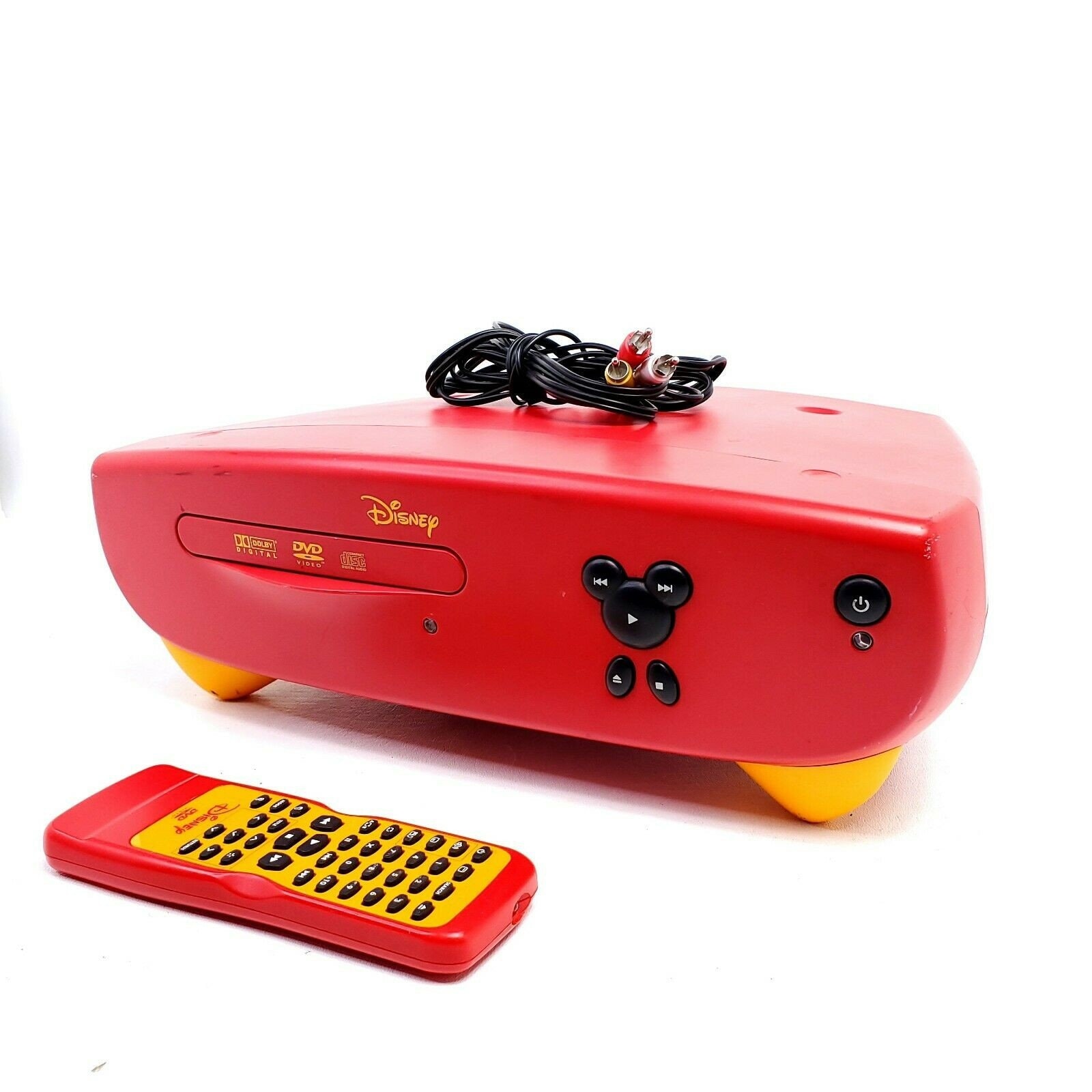 Vintage Disney Mickey Mouse DVD Player DVD2000C With Remote Etsy