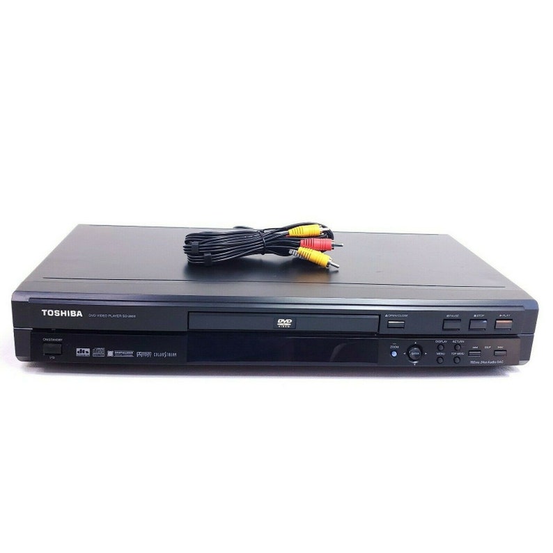 Vintage Toshiba SD2800 DVD Player Movies No Remote Control Etsy