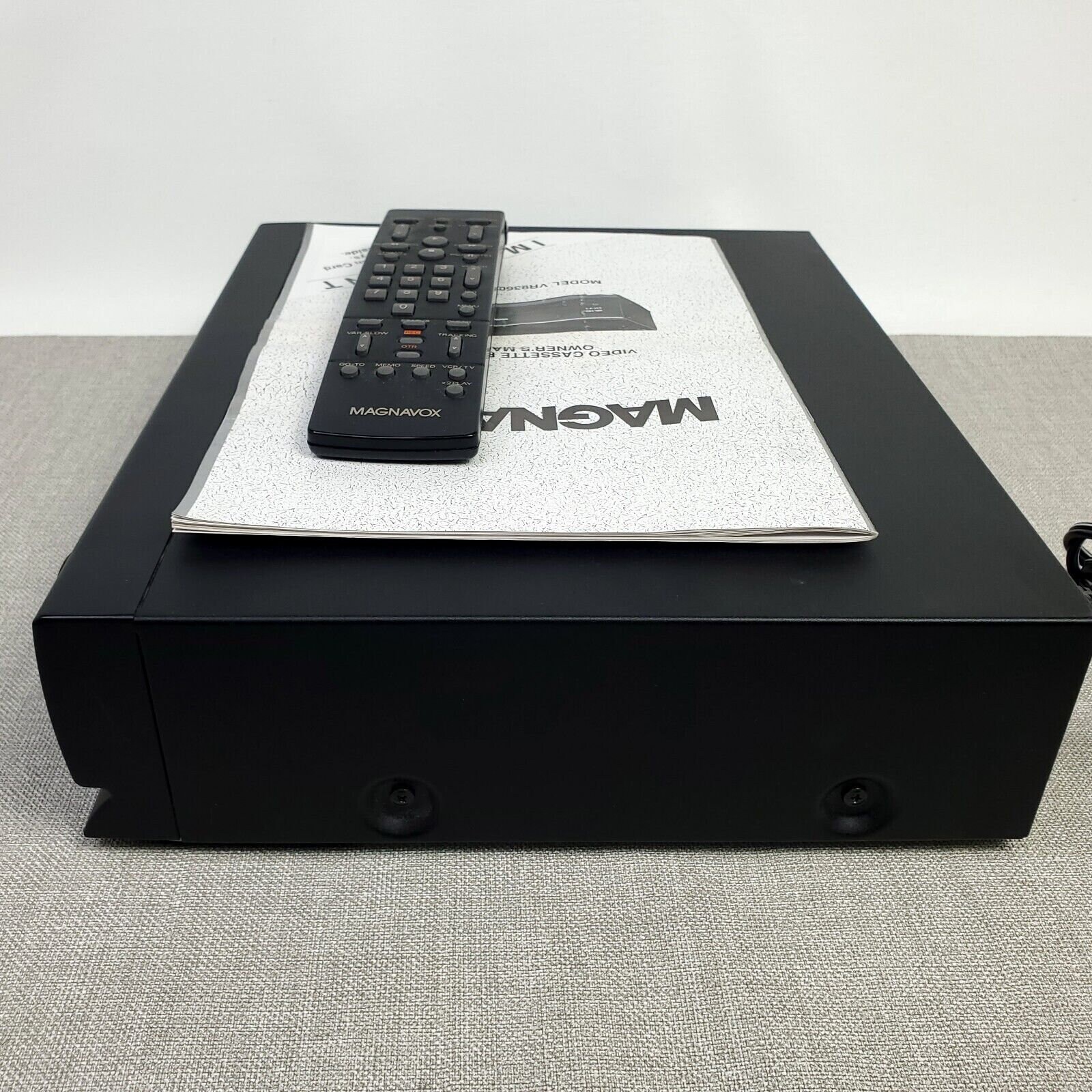Magnavox VCR Vintage VHS Tape Player Recorder 4 Head With Etsy Canada