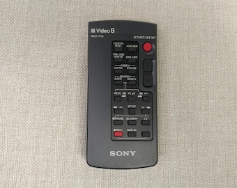 リモコン Sony VTR RMT - 708 Video 8 - テスト済み・動作確認済み