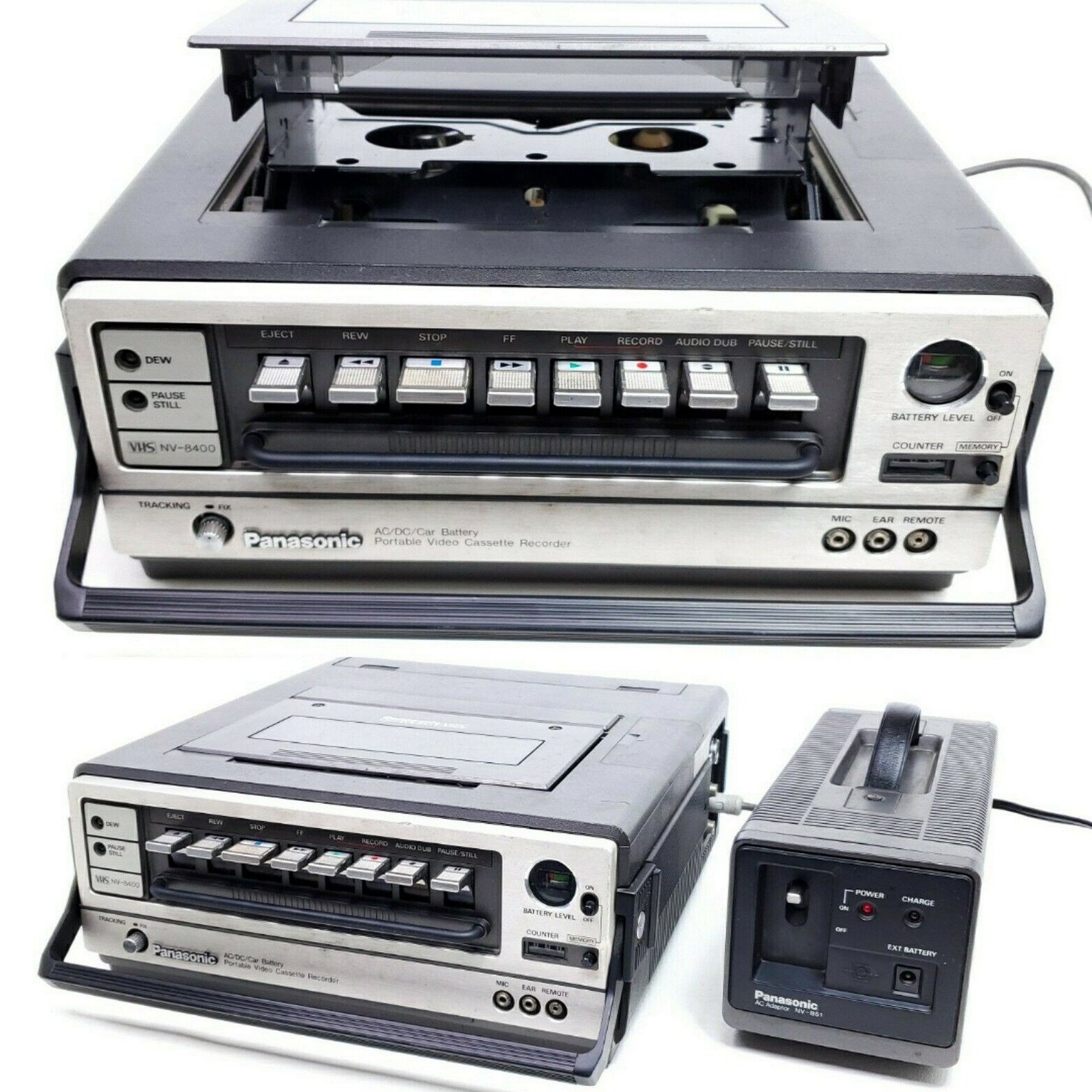 Rare For Repair Rare Vintage 1980 Panasonic VCR VHS Player Etsy