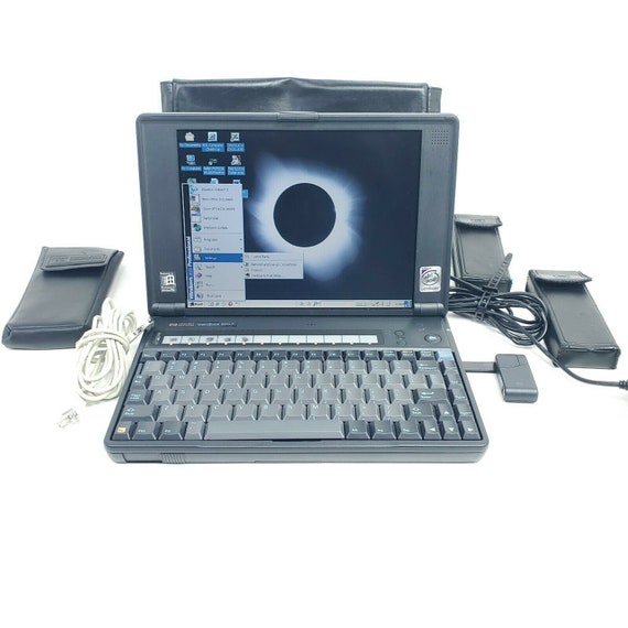 Vintage HP Omnibook 800CT Laptop Bundle Windows 3 Baterries Etsy