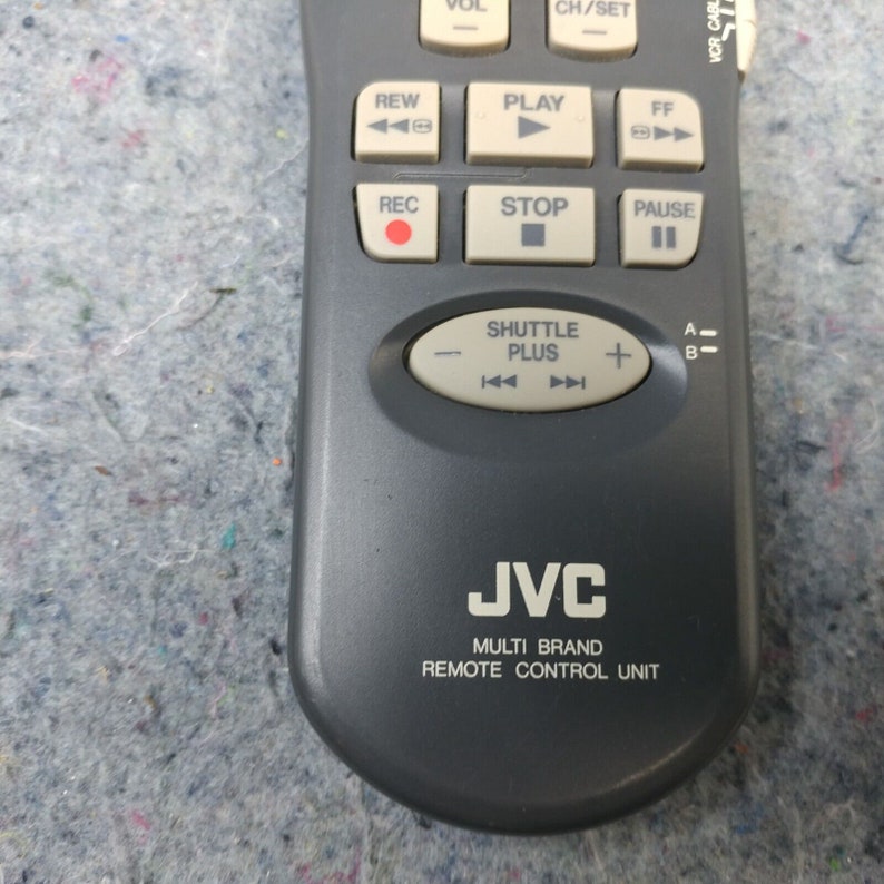 JVC Mbr Multi Brand Remote Control Unit for Vcr Hrvp58u Hrvp680u Hr