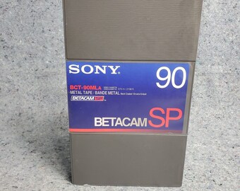 Vintage Sony BCT-90MLA Digital BETACAM Tape Digital Video Cassette Metal RARE