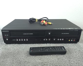 Magnavox ZV427MG9A DVD Recorder Dvd VCR Combo & Remote HDMI Rca S-Video Works