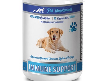 Dog Immune Support – Turkey Tail, Liver & Heart Health, 90 Chewables