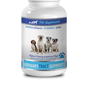 urinary tract infection supplements for dogs - Urinary Tract Support - For Dogs - Advanced Complex - Chewable dog cranberry extract 90 Chews