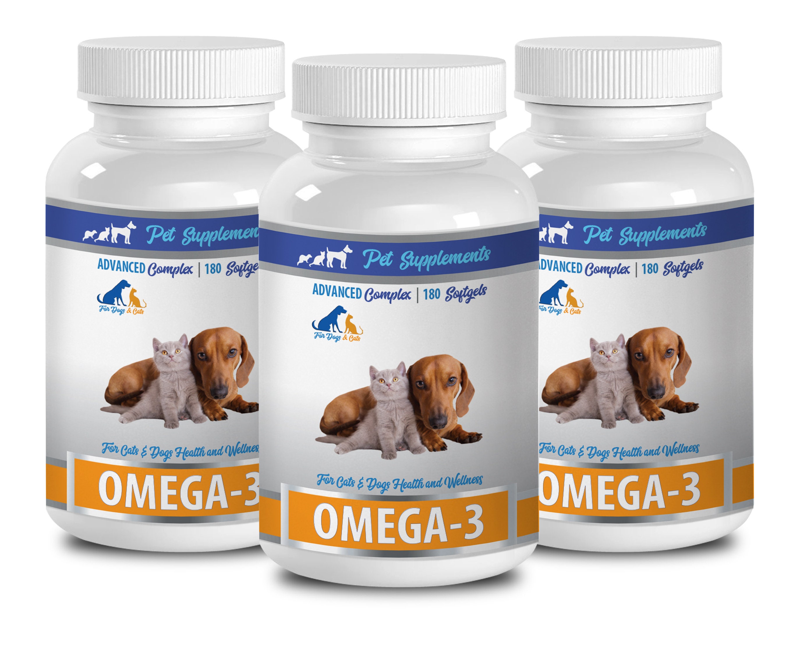 Oefenen gastheer Tot Kat vis olie supplement huid Omega 3 voor honden en katten | Etsy