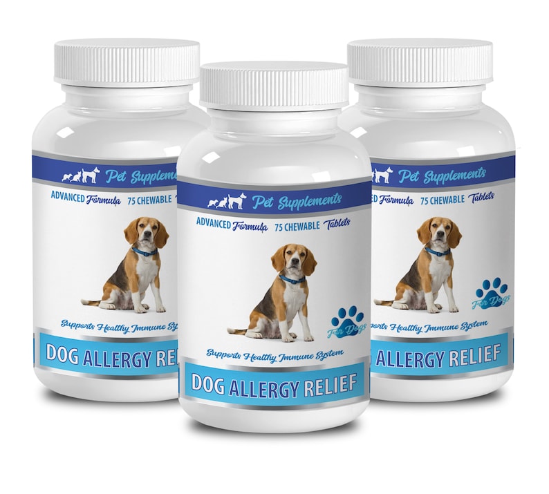 Dog Skin Itch Supplement Dog Allergy Relief Advanced Formula Support
