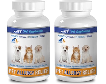 Pet Allergy Relief Soft Chews: Advanced Formula - 150 Chews