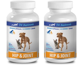 hip and joint supplements for senior dogs - Hip And Joint - Health And Support - For Dogs And Cats - dog glucosamine soft 2 Bottle 240 Chews