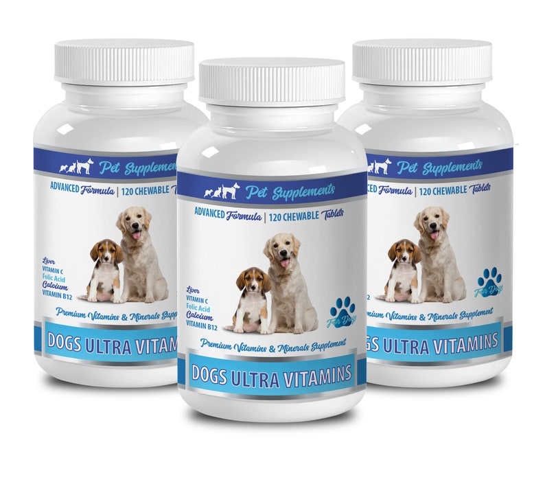 Dogs Joint Supplement Dogs Ultra Vitamins Chewable Etsy UK