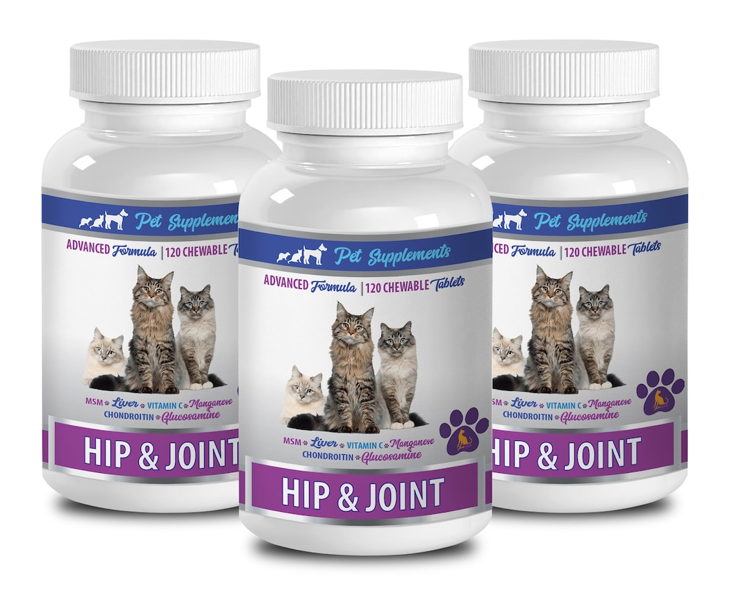 Image showcasing Joint Pain Cats - Hip and Joint - for Cats - Health and Care - Chewable ...